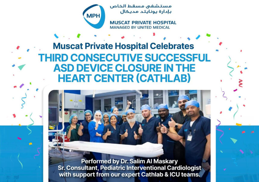 Third Consecutive Successful ASD Device Closure